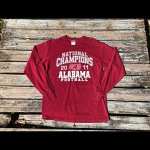 Alabama National Champs Long Sleeve Crewneck